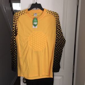 New Soccer Padded Polka Dot GK Goalie Jersey & Matching Pants M USA SUIT Kit set